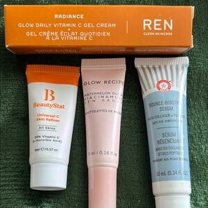 Face brightening sample bundle